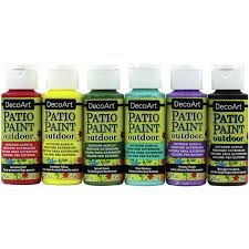 Decoart Dask276 Patio Paint Sample Pack
