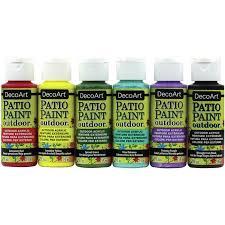 Decoart Dask276 Patio Paint Sample Pack