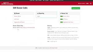 Banner Finance Access Requests | SUU