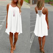 Sleeveless Summer Beach Dress Chiffon Summer Dress Boho Summer Dresses Chiffon Dress Short