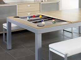 metal line table by fusiontables saluc pool table dining table pool table american pool table