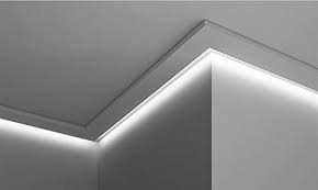 Cornice Per Illuminazione Indiretta Led A Parete O Soffitto El504 2 Metri Amazon It Illumina Illuminazione Indiretta Illuminazione Soffitto Illuminazione