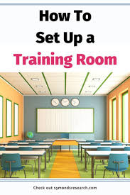 How To Set Up A Training Room As A Business Trainer In 2020 Train The Trainer Classroom Learning Environments