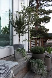 I Gar Satte Jeg Igang Med Runde Nummer To Med Planting I Krukkene Ute Pa Terrassen A Holde Pa Med Hage I Litt Mindre Patio Garten Winter Balkon Terassenideen