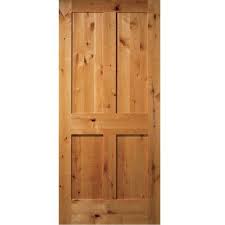 4 Panel Knotty Alder Interior Door Knotty Alder Doors Woodworking Bench Plans Interior Design Colleges