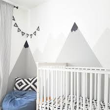 My husband and i decided to try it out by painting a mountain range as an accent wall in one of our bedrooms. How To Paint A Diy Nursery Mountain Mural No Art Skills Required