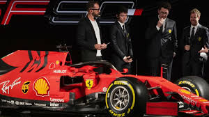 A tribute to the prancing horse. Ferrari In Red And Black As They Launch New 2019 Formula 1 Car F1 News