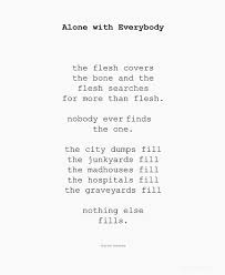 Alone With Everybody Charles Bukowski Charles Bukowski Bukowski Unspoken Words