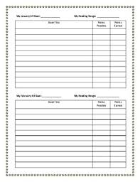 Accelerated Reader Chart Ar Goals Tracker By Education
