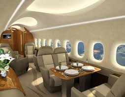 Rendering Of A Future Supersonic Jet Plane Private Jet Interior Luxury Private Jets Private Jet