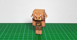All papercraft painting printing & printmaking drawing & drafting photography. Baby Piglin Minecraft Papercraft