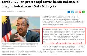 Indonesia nafi jerebu di malaysia berpunca dari negara tersebut! Syarikat Ioi Milik Suami Menteri Dap Antara Dalang Punca Jerebu Malaysia Indonesia