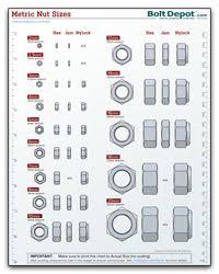 305 best screws nuts bolts and washers charts images in