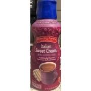 A recent study published in the american journal of preventive medicine shows that keeping a food diary may double your weight loss efforts. Friendly Farms Non Dairy Coffee Creamer Italian Sweet Cream Calories Nutrition Analysis More Fooducate