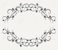 Click download buttons and get our best selection of chinese style floral pattern png images with transparant background for totally free. Black And White Floral Frame Vector Template Book Title Page Border Design Royalty Free Cliparts Vectors And Stock Illustration Image 70740259