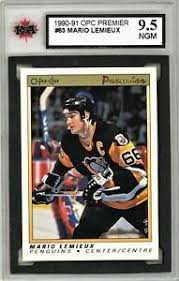 New and used mario lemieux rookie cards for sale and auction here at ebay. O Pee Chee Mario Lemieux Ice Hockey Grade 9 5 Sports Trading Cards Accessories For Sale Ebay