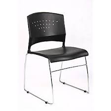 Boss Stackable Chrome Chair Blacksilver Office Depot Executive Office Chairs Chrome Chair Office Chairs Online