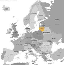 Weitere ideen zu litauen, eurovision song contest, litauen flagge. Litauen In Europa Litauen Auf Der Europakarte