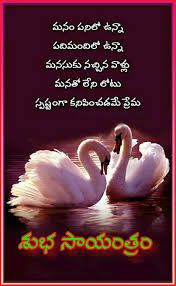 Good Evening Saved By Sriram Morning Quotes Images Love Quotes In Telugu Best Love Quotes