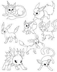 So, hand the kids a box of crayons and just set all of them 100 percent free. Mega Eevee Evolutions Coloring Pages Novocom Top