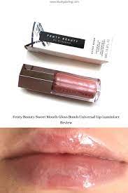 Fenty Beauty Sweet Mouth Gloss Bomb Universal Lip Luminizer Review Fenty Beauty Shiny Lipstick Hard Candy Makeup