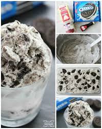 Hausgemachtes Oreo Eis Rezept Oreo Ice Cream Ice Cream Maker Recipes Homemade Ice Cream