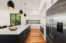 Mr and mrs seymour, toowoomba we got a new kitchen from darling downs joinery with timber feature doors, natural stone benchtops, glass display cupboards, and glass splashbacks and it all turned out really well. Home Kitchens Bathrooms Wardrobes Commercial Residential Joinery Cabinet Maker Aspect Joinery Toowoomba New Gisborne