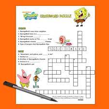 Crossword is the ultimate word and knowledge challenge. Our Best Spongebob Printables And Activities In 2021 Spongebob Printables Spongebob Spongebob Party