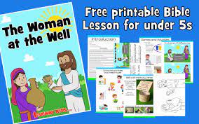 (woman at the well) bible passage: The Woman At The Well Trueway Kids
