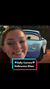 💙💎 Sally Carrera 💎💙 #halloweenlook #halloweencostume #halloweenmakeup  #bluemakeup #disneypixarcars #cars #sallycarreracosplay #sallycars  #rhinestonemakeup #fyp #mikaylaxglamlite #halloween2022