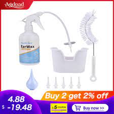 Hot 300 500ml Ear Cleaner Irrigation Tool Ear Wax Removal Spray Bottle Ear Cleaning Washing Syringe Squeeze Bulb Kit Ent Tools Ear Care Aliexpress