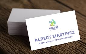 Pink and white modern beauty consultant business card. 32 Plumbing Business Card Ideas