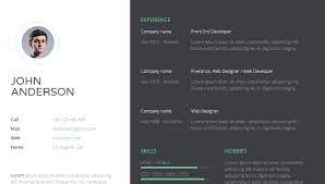 This lets employers understand whether you'd fit into their a simple html resume template like tile does an excellent job of letting your personality come through 14 Html Resume Templates