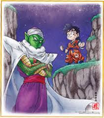 Shope for official dragon ball z toys, cards & action figures at toywiz.com's online store. Dragon Ball Z Piccolo Son Gohan Candy Toy Dragon Ball Shikishi Art 5 Mini Shikishi Shikishi Shikishi Art Bandai Myfigurecollection Net