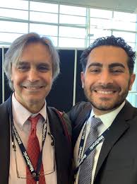 Life Goals = be as good of a #neurosurgeon as your mentor! Pictured Dr. Jack  Rock and PGY6 Dr. Karam Asmaro at #CNS2019 Dr. Rock