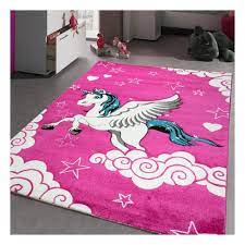 Le caractère enfantin de nos tapis vous pour une chambre originale à la déco colorée, on vous conseille les tapis lilipinso, pleins d'imagination ! Tapis Enfant Licorne Volante Polypropylene 120x170 Cm Tapis De Salon Et Chambre Tapis Decoration Gifi