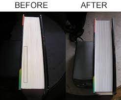 How To: Clean Soiled Page Edges