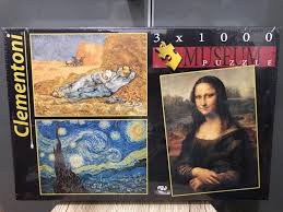 Its almost as if a secret stash of these have been released onto the market. Clementoni Multi Jigsaw Puzzle Museum Collection Multi Colour 3 X 1000 Pieces Hobbies Toys Toys Games On Carousell