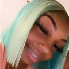 Blonde ponytail hair extension with curly hair?