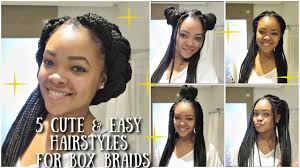 Can you ignore these 75 black kids braided hairstyles? 5 Easy Ways To Style Your Boxbraids 2019 Quick Simple Youtube