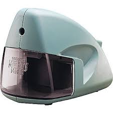 X Acto Mighty Mite Desktop Electric Pencil Sharpener Mineral Green At Staples In 2020 Electric Pencil Sharpener Pencil Sharpener X Acto