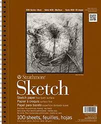 Strathmore Series 400 Sketch Pads 9 In X 12 In Pad Of 100 Sketch Pad Sketch Paper Best Sketchbook