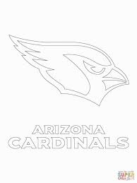 Click the arizona cardinals coloring pages to view printable version or color it online (compatible with ipad and android tablets). Nfl Logos Coloring Pages Arizona Cardinals Logo Football Coloring Pages Nfl Logo
