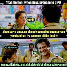 This film is directed by omar lulu under the label and is produced by the ousepachan movie house. When Boys Propose To Girls Meme Tamil Memes