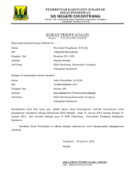 Untuk itu, anda pun bisa menggunakan contoh surat keterangan sekolah tk di bawah ini. Surat Pernyataan Pengalaman Manajerial Pdf