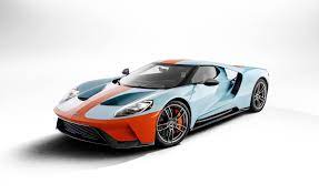 There will be a fifth gt at le mans, as well, but it's not part of ford's factory effort. Famous Gulf Livery Comes To The Ford Gt In The Heritage Edition