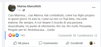 Marina ha preso il coronavirus e stanotte ha raggiunto il suo alex. Morta Mamma Alex Baroni Vittima Del Coronavirus Il Ricordo Di Giorgia