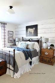 Farmhouse Style Winter Guest Bedroom And Decorating Tips Farmhouse Bedroom Decor Farmhouse Style Bedroom Decor Farmhouse Style Bedrooms