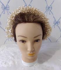 Antique Vintage Floral Head Piece