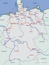 Die deutsche hauptstadt und das umliegende land. Gewasser In Deutschland Water Ways Net Alle Informationen Fur Wasserstrassen Flusse Und Kanale Karte Deutschland Deutschlandkarte Deutschland